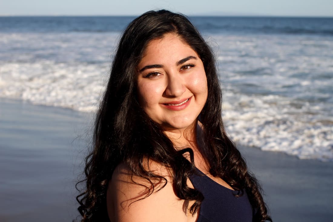 Photo of Lauren Davila at a beach by the water
